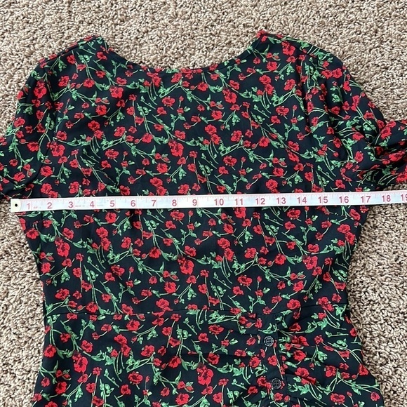 Missguided Floral Mini Summer Dress size 2 - Picture 7 of 8
